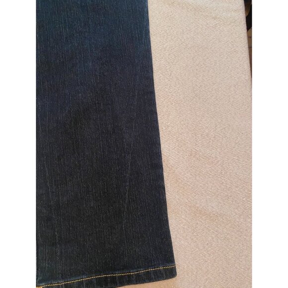 Gloria Vanderbilt size 14 dark denim jeans. Amanda style - Picture 9 of 9